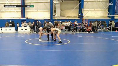 125 lbs Champ. Round 2 - Carter Noble, Southern Maine vs Alexander Schaeublin, Trinity (ct)