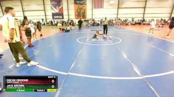 56 lbs Rd# 5- 3:45pm Friday Final Pool - Jack Brown, Legends Of Gold vs Oscar Ormond, Terps Xtreme