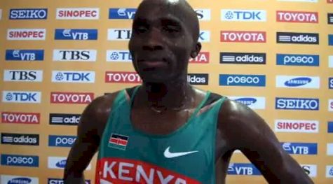Silas Kiplagat with good insight after qualifying for 1500 semis at Daegu 2011 Track World Championships Day 4 Inteviews