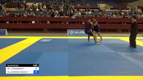Michael L Giampietro vs Dennis Jonathan Connor 2024 Pan IBJJF Jiu-Jitsu No-Gi Championship
