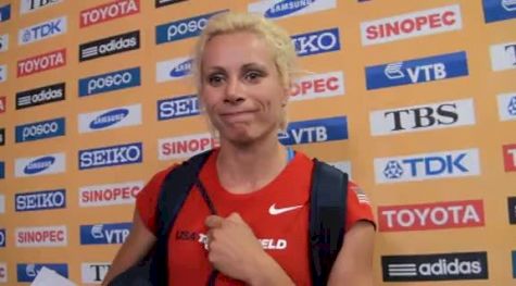 Jenn Suhr disappointed with 4th place finish in pole vault at Daegu 2011 World Championships