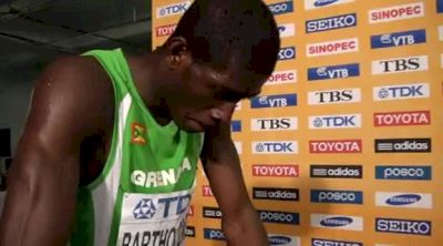 Rondell Bartholomew finishes 6th in first 400 final at Daegu 2011 World Championships Day 4 Interviews