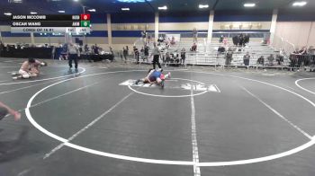 190 lbs Consi Of 16 #1 - Jason McComb, Hueneme HS vs Oscar Wang, Animal House