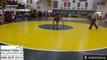 114 lbs 3rd Place Match - Gabrielle Ruedy, Bernards vs Maria Garcia, Elizabeth