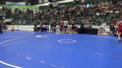 132 lbs Cons. Rd Of 16 - Simon Bettis, Sebolt Wrestling Academy vs Braxton Hummel, Ubasa Trained