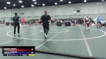 235 lbs Placement Matches (8 Team) - Alyssa Favara, Pennsylvania Blue vs Alexis Stinson, Missouri Blue