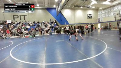 130 lbs Champ. Round 2 - Jonah White, Champions Wrestling Club vs Dallen Griffel, Team Prestige Wrestling