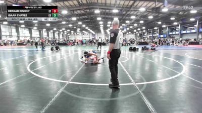 160 lbs Round Of 64 - Keegan Bishop, KY vs Isaak Chavez, CO
