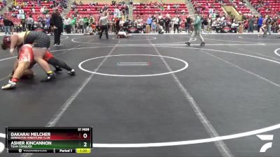 Cons. Semi - Dakarai Melcher, Herington Wrestling Club vs Asher Kincannon, Team Conquer