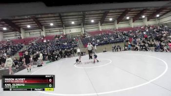 45 lbs Champ Round 1 (16 Team) - Kael Oldroyd, Utah Black vs Mason Alvoet, Black Fox Wrestling