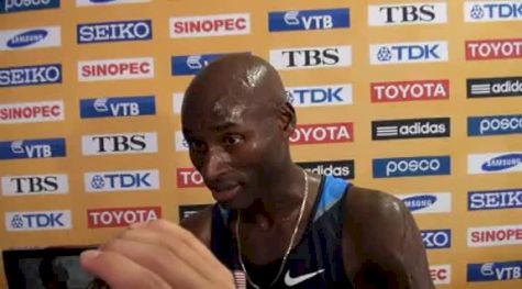 Bernard Lagat qualifying for 5k finals and only one event at Daegu 2011 World Track Championships
