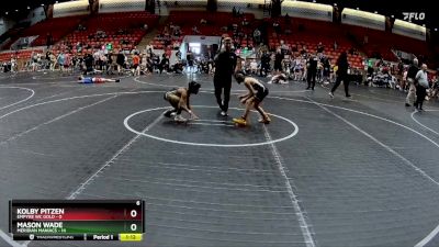 60 lbs Round 7 (8 Team) - Mason Wade, Meridian Maniacs vs Kolby Pitzen, Empyre WC Gold