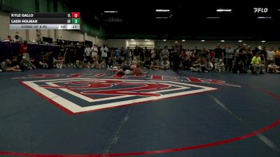 190 lbs Consi Of 8 #2 - Kyle Gallo, FL vs Ladd Holman, UT