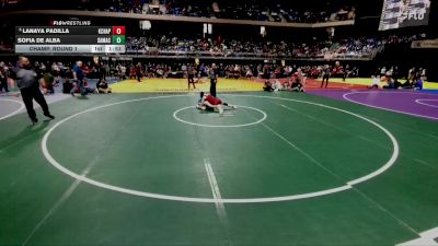 5A 100 lbs Champ. Round 1 - Lanaya Padilla, Killeen Chaparral vs Sofia De Alba, San Antonio MacArthur