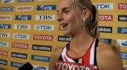 Hannah England 1500 meter silver medalist at Daegu 2011 World Track Championships