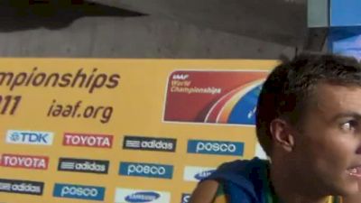 LJ Van Zyl earns bronze in first World Championship Daegu 2011 World Championships