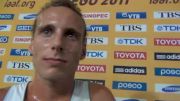 Ryan Gregson pleased with World 1500 final performance Daegu 2011 World Championships