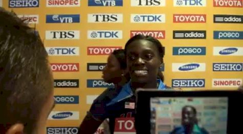 Dawn Harper back from knee surgery and into 100 hurdle semis at Daegu 2011 World Track Championships