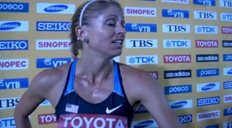 Maggie Vessey qualifies to first World Champs 800 final at Daegu 2011 World Track Championships