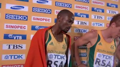 South Africa Silver in 4x4 without Oscar Pistorius Daegu 2011 World Championships