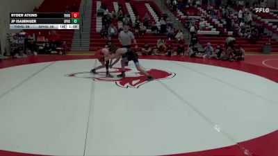 113 lbs Round 3 (4 Team) - Ryder Atkins, Thompson HS vs JP Isaminger, Spain Park Hs