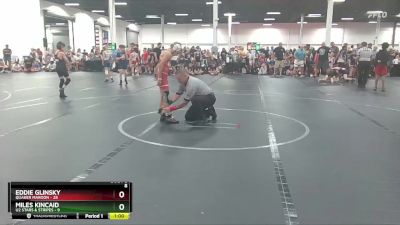 76 lbs Round 1 (4 Team) - Eddie Glinsky, Quaker Maroon vs Miles Kincaid, U2 Stars & Stripes