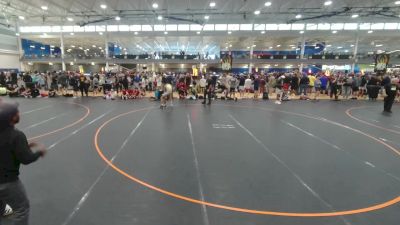 95 lbs Champ. Round 2 - Connor Lacy, Unattached vs Brookson Marksbury, Unattached