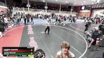 126 lbs Cons. Round 3 - Jaxson Chantry, Selkirk vs Gavin McCloy, Pullman