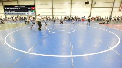 84 lbs Round 4 (2:15pm Saturday) - Lukas Cala, NCWAY National Team vs Adam Hagenbuch, Dynasty Black