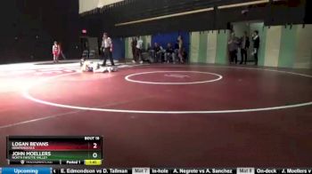 113 lbs Round 1 - John Moellers, North Fayette Valley vs Logan Bevans, Independence