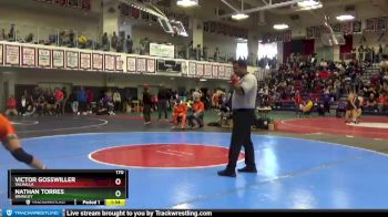 170 lbs Champ. Round 2 - Victor Gosswiller, Valhalla vs Nathan Torres, Brawley