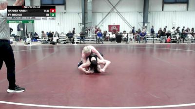 149 lbs Consi Of 4 - Hayden Haber, Williams vs Ty Trickle, Trinity