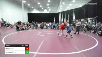 200 lbs 5th Place - Matthew Lis, Exeter vs Joseph Laverty, Exeter