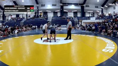 138 lbs Quarters & 1st Wb (16 Team) - Alexis Quinonez - Quinonez, Harlem vs Peyton O`Kelley, Lumpkin Co.