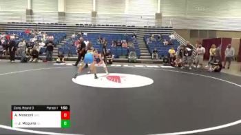 109 lbs Cons. Round 3 - Jett Mcguire, Greenfield Central vs Annamae Mosconi, Southport High School