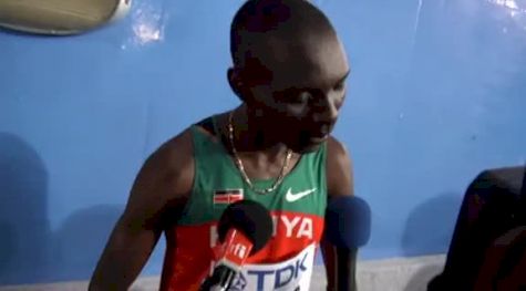 Asbel Kiprop World 1500 Meter Champion at Daegu 2011 World Track Championships
