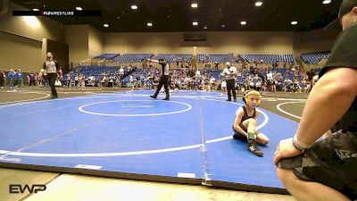 50 lbs 5th Place - Connor Johnson, Spartan Wrestling Fort Smith vs Jackson Tasker, Neosho Wrestling