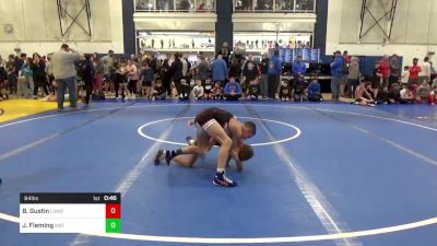 84 lbs Round Of 16 - Brody Gustin, Lowell vs Joseph Fleming, Mat Assassins