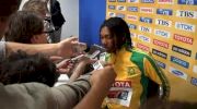 Caster Semenya talks about Nelson Mandela's influence in her career at Daegu 2011 World Track Championships