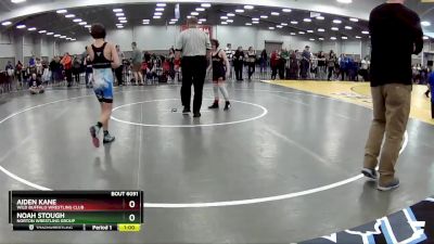 92 lbs Cons. Semi - Noah Stough, Norton Wrestling Group vs Aiden Kane, Wild Buffalo Wrestling Club