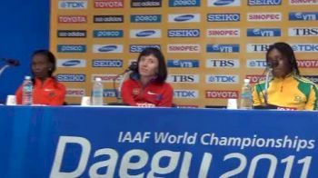 Caster Semenya addresses possible Olympic double in London 2012