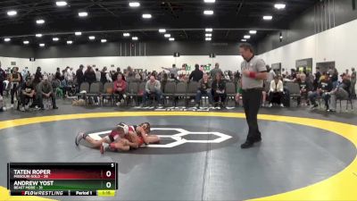 65 lbs Round 3 - Taten Roper, Missouri Gold vs Andrew Yost, Beast Mode