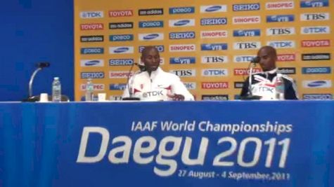 Bernard Lagat talks about US accomplishments motivating the youth after Daegu 2011