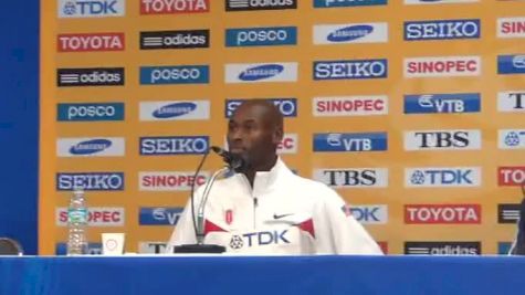 Mo Farah talks about his background and meaning of the medal