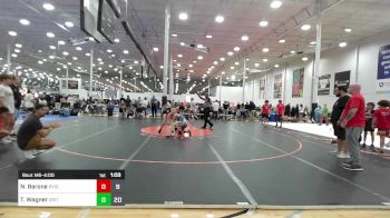 140 lbs Rr Rnd 2 - Nick Barone, Revival Red vs Trey Wagner, Grit Mat Club