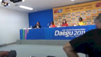Janeth Jepkosgei talks about Kenyan improvements and large medal count at Daegu 2011 World Championships