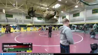 55 lbs Quarterfinal - Samuel Coomes, American Outlaws vs Finley Frost, Madison