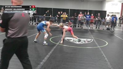 113 lbs Round Of 128 - Dylan Nieuwenhuis, MI vs Gregory Hellendrung, WI