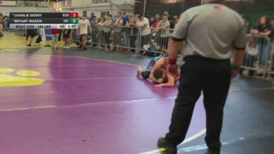 185 lbs Consi Of 4 - Charlie Berry, Warhorse vs Bryant Mason, Smitty's Barn