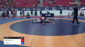 86 kg Round Of 16 - Julien Broderson, Iowa vs John Stout, Pennsylvania RTC